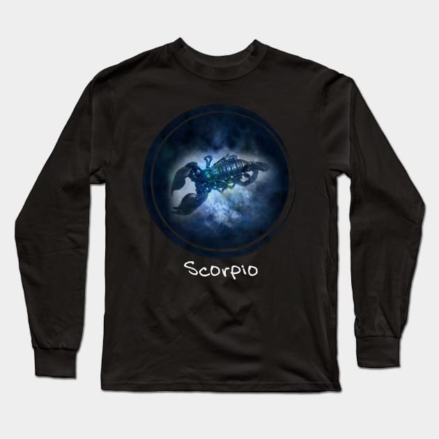 Best women are born as scorpio - Zodiac Sign Long Sleeve T-Shirt by Pannolinno